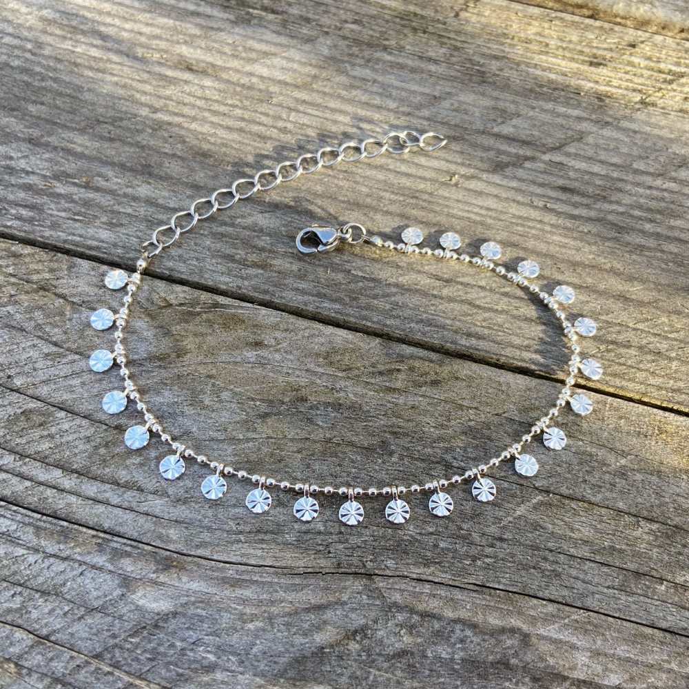 Bracelet En Argent Filigrané - Très Joli, Occasion, Style Vintage